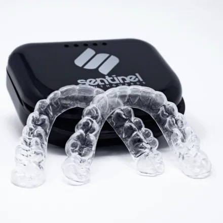 sentinel mouthguards dental retainer set