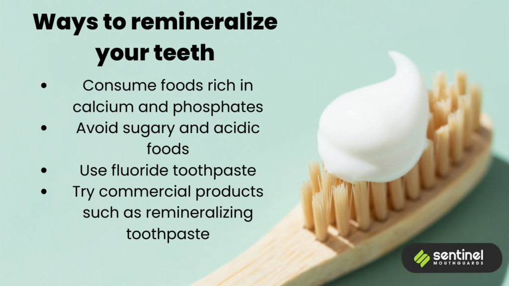 how to remineralize the teeth for a stronger smile