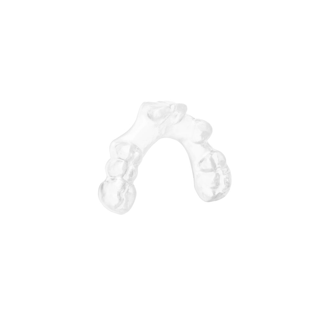 mouth guard for missing teeth to protect against teeth grinding and clenching